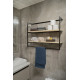 Metal Raflı Banyo Havluluk -