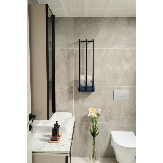 Metal Banyo Havlu Askısı -