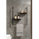 Metal Raflı Banyo Havluluk -