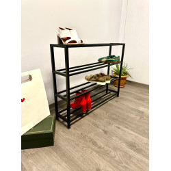 4 Katlı Metal ayakkabılık
