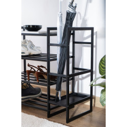 Şemsiyelik Detaylı Metal Ayakkabılık
