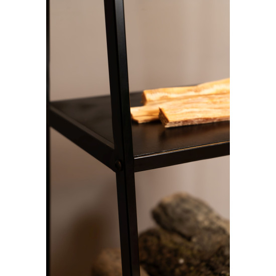Dekoratif Metal odunluk -