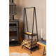 Dekoratif Metal odunluk -
