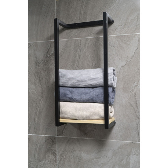 Tek Raflı Banyo Havluluk -
