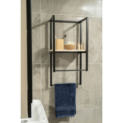 Raflı Banyo Havluluk