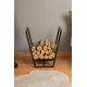 Dekoratif Metal Odunluk -