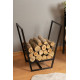 Dekoratif Metal Odunluk -