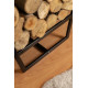 Dekoratif Metal Odunluk -